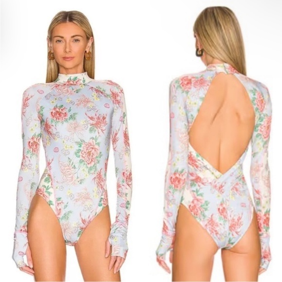 We Are Hah floral bodysuit - Picture 2 of 5
